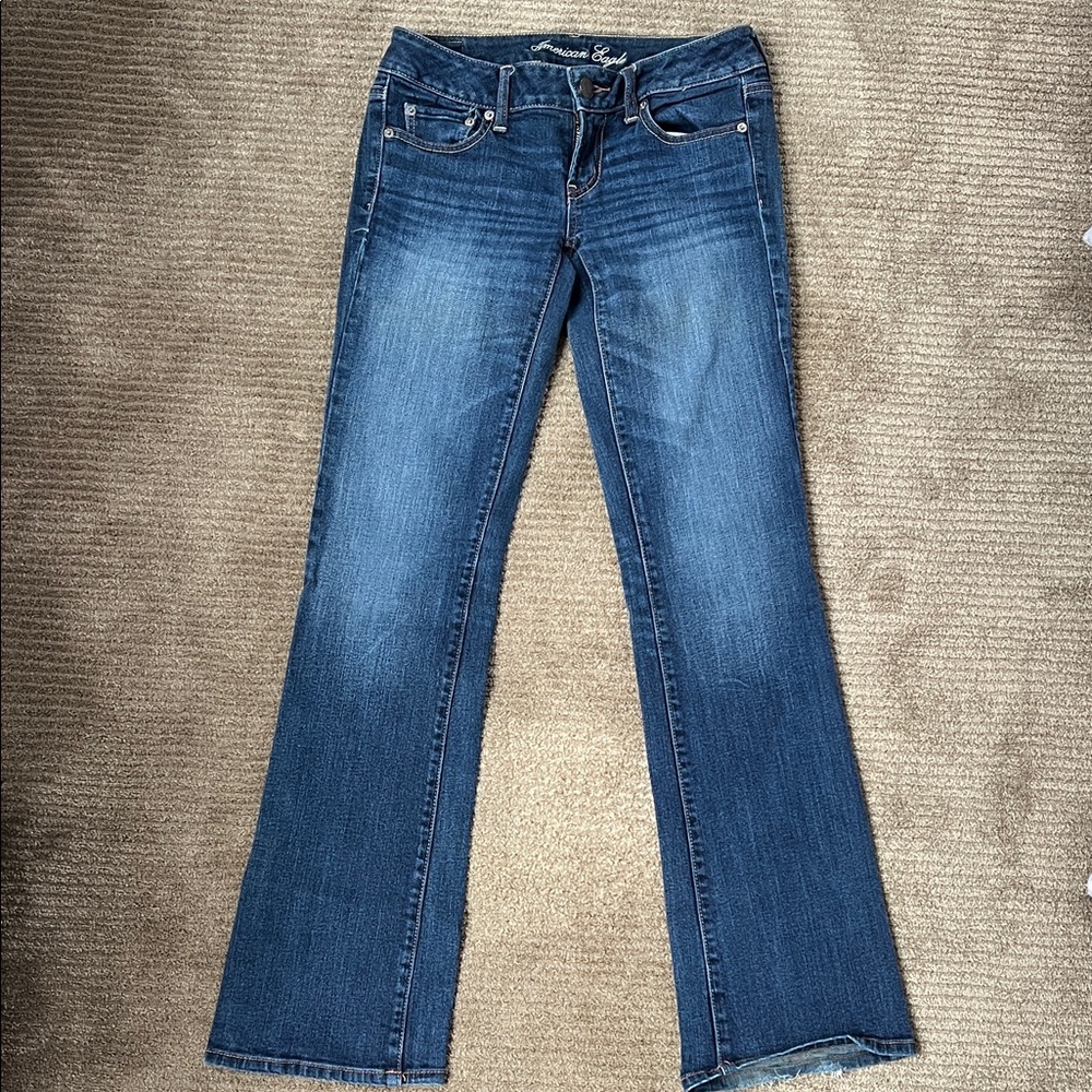 American Eagle Outfitters Blue Flare Jeans